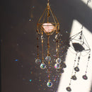 Crystal Ball Windchime Ornaments Star Pendant Hanging Drop Window During Crafts