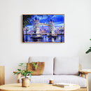 5D Full Square Diamond Painting DIY Bridge Rhinestone Picture for Christmas Gift
