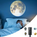 2022 Moon Earth Projection LED Lamp Projector Night Lights Decor Gift Home I0G2