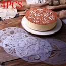 Bakery Tools Flower Heart Cake Mold Mould Decorating Stencils Birthday Party