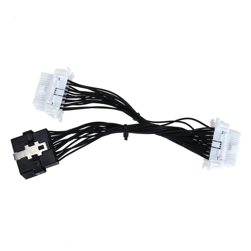 OBD-2 16pin-1 to 2 Splitter Cable for ELM327 Car Diagnostic Scanner Tool