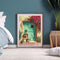 DIY Digital Oil Painting Flowers in Front of the Door No Frame Picture By Num