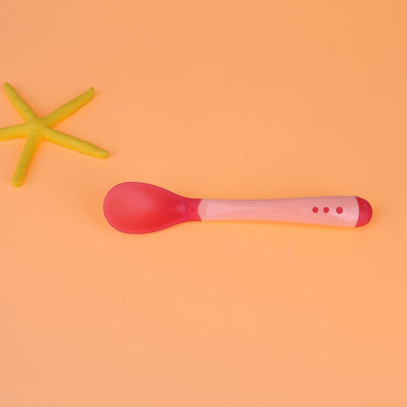 Infant  Sensing Temperature Sucker Bowl Fork Spoon Tableware