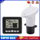 Ultrasonic Water Tank Level Meter Sensor w/Time Alarm Transmitter Receiver