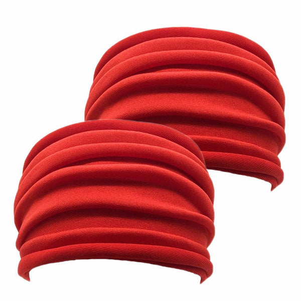 Yoga Hairband Wide Sports Headband Turban Running Headwrap Stretch Hair Band