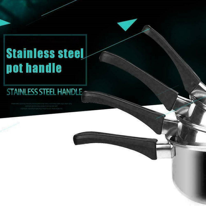 Black Replacement Bakelite Handle For Pan Pot Cookware Hot Kitchen