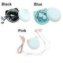 Earphone Case 3.5mm In-ear Earphone Wired Childs Earphone Cute Cartoon Cat Paw