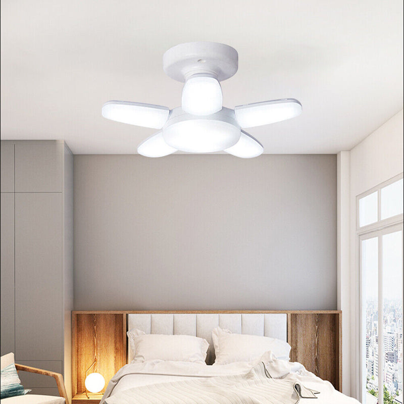 5+1 Leaves E27 Folding Garage Leaf Light Mini LED Household Bulb (165-265V)