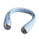 #A Portable Cooler Mute Cooling Fan Bladeless USB Hanging Neck Fans for Outdoor
