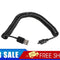Spiral Coiled USB 2.0 A Male to Micro USB B 5Pin Adaptor Spring Cable