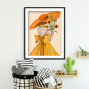 11CT Sunflower Girl Pattern Cross Stitch Printing Full Embroidery Kit Needlew