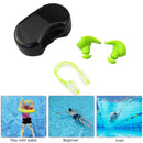 #A Soft Silicone Swimming Earplugs Nose Clip Comfortable Diving Surfing Nose Cli