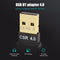 USB Bluetooth 4.0 Adapter Dongle CSR 4.0 Wireless Audio Receiver for Win 10 8 PC