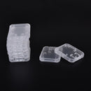 Clear Plastic Holder SD/TF SDHC Card Transparent Storage Box Memory Card Case
