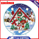 Partial Drills Special Shape Diamond Painting DIY LED Night Lamp Xmas Decoration