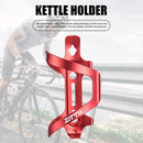 ZTTO MTB Bicycle Bottle Cage Ultralight Aluminum Kettle Bike Rack (Red) Newly