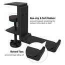 Aluminum Alloy Headset Holder Adjustable Foldable Universal Headphone Hanger