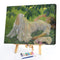 Hand Painted DIY Girl on Grass Oil Canvas Paint By Numbers Drawing Kit #F