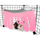 Hidden in the House Beds Hiding Tent Cage for Hamster Guinea Pig (Pink) Newly