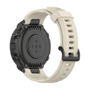 Silicone Watch Strap Band for Huami Amazfit T-Rex Pro/Amazfit T-Rex (Beige)