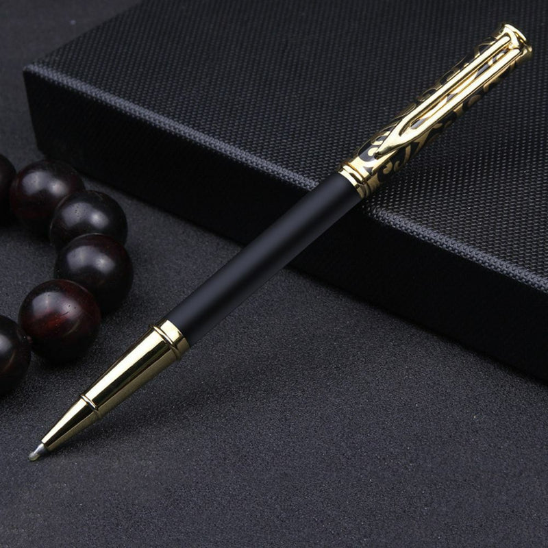 Writing Supplies Ballpoint Pen Signature Metal Rollerball Pen Black Ink
