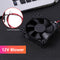 Computer Fan 8025 Desktop PC Case Cooling Fan DC 12V with 2-Pin 2-Wire Connector