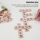 Wooden English Words Puzzle Game Writing Early Learning Educational Toys Kits