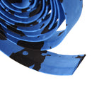 2 XCycling Road Bike Sports Cork Handlebar Tape+ 2 Bar plug black+blue Newly