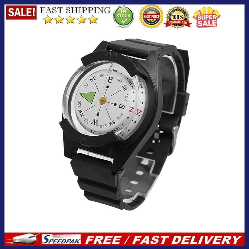 Multifunctional Navigation Compass Watch Luminous Compasses for Outdoor Act