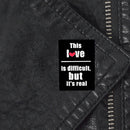 Fashion True Sweet Love Enamel Brooch Lapel Pins Backpack Denim Shirt Decorat