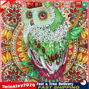 5D DIY Special Shaped Diamond Painting Owl Cross Stitch Mosaic Kit (R111) Newly