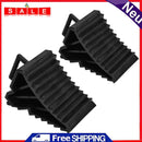 2pcs Heavy Duty Wheel Chocks with Handles for Car Trailer RV Rubber Wheel Blocks
