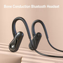 Bone Induction Bone Conduction Headset Waterproof Headphone Memory Earphones