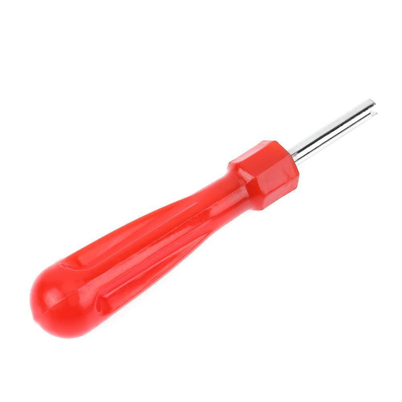 100pcs Car Tire A/C Air Conditioning Schrader Valve Cores w/ Remover Wrench