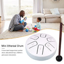 6 Tone Pocket Drum Funny 3.8 Inch Children Percussion Instrument with Drumsti