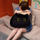 Stuffed Animals with Black Cat and White Cat Creative Throw Pillows (55cm) Newly