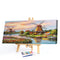 Windmill Oil Paint By Numbers Canvas Picture DIY Home Decoration Gift No Frame