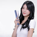 Dual Hair Straightener Cordless Curling Iron USB Rechargeable Mini Splint Tool