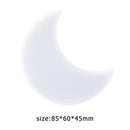 Creative LED Small Night Light Smart Induction Bedside Lamp (White Moon) Newly