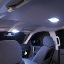 COB LED 2835-13SMD Car LED Reading Bulbs Dome Map T10 W5W License Plate Light
