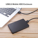 2.5 Hard Drive Enclosure USB 3.0 to SATA Tool Free Matte External HDD SSD Case