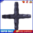 20pcs 4-Way Irrigation Connector Water Pipe Diverter Straight Cross