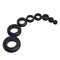180pcs Rubber Grommet 8 Popular Sizes Grommet Gasket for Protects Wire