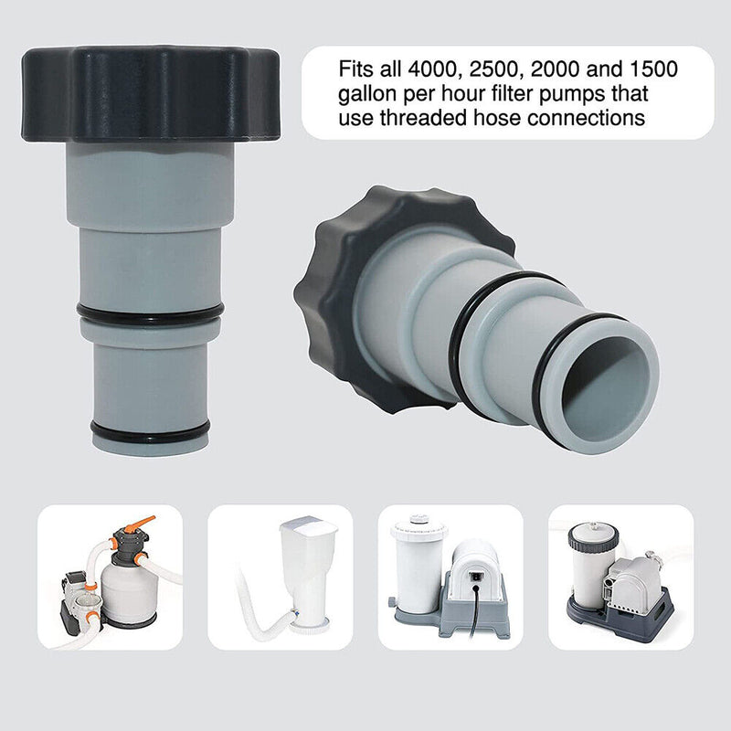 Hose Adapter Kits for Intex Threaded Connection Pumps Swimming Pool Parts
