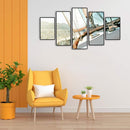5 Panel Wall Art Decorative Painting Ocean Modern Aesthetic Poster Picture