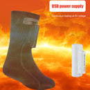 Winter Smart Electric Heating Socks Washable Foot Warmer Heated Thermal Stock