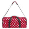 #A Yarn Storage Bag Red Polka Dot Print Wool Knitting Sewing Tool Travel Organiz