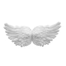 12pcs Angel Wing Craft DIY Plastic Hanging Angel Wings Christmas Tree Decoration