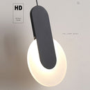 Geometry Round Design Bedside Lamp Modern Style Pendant Lamp LED Ceiling Light