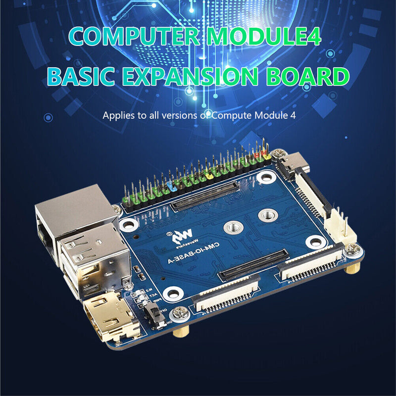 Raspberry Pi Mini Compute Module 4 5V CM4 Basic Expansion Board for EMMC Flash